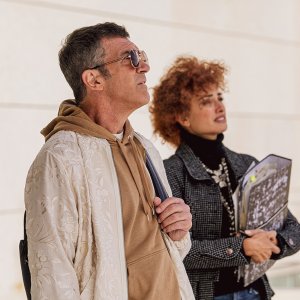 Finale a sorpresa - Official Competition: Penelope Cruz con Antonio Banderans in una scena