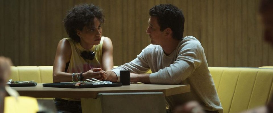 Spiderhead Jurnee Smollett Miles Teller