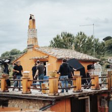 La tana: una foto dal set