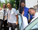 Will Smith, prima uscita pubblica dopo lo schiaffo a Chris Rock, da un guru in India (FOTO)