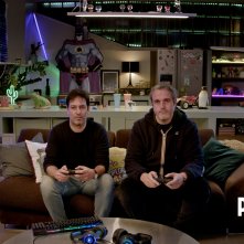 PlayerZ: i registi sul set in un'immagine della serie