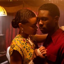Gli Stati Uniti contro Billie Holiday: Andra Day e Trevante Rhodes in una scena