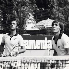 Una squadra - Il film: Paolo Bertolucci e Adriano Panatta in una foto d'archivio