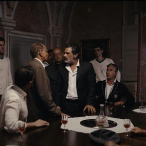 La grande guerra del Salento: Marco Leonardi in una scena del film