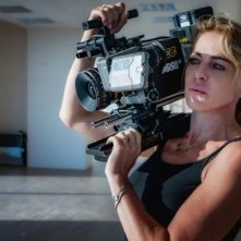 Tapirulàn: Claudia Gerini in una foto del backstage