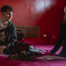 Tapirulàn: Claudia Gerini in una fotografia dal set