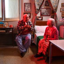 Vecchie canaglie: Lino Banfi in una scena del film