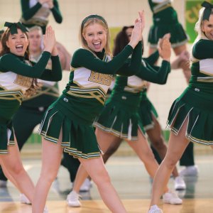 Cheerleader per sempre: Rebel Wilson in una scena della commedia
