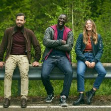 Due agenti molto speciali 2: Omar Sy e Laurent Lafitte in una sequenza del film