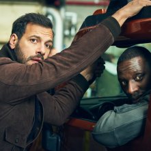 Due agenti molto speciali 2: Omar Sy e Laurent Lafitte in una scena del film
