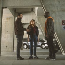 Due agenti molto speciali 2: Omar Sy e Laurent Lafitte in una scena