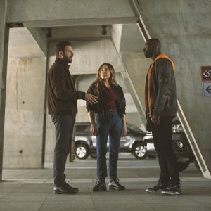 Due agenti molto speciali 2: Omar Sy e Laurent Lafitte in una scena