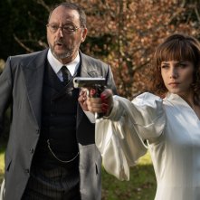 A Private Affair: Aura Garrido insieme a Jean Reno in un'immagine della serie