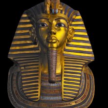 Tutankhamon. L'ultima mostra: un'immagine della maschera d'oro del faraone
