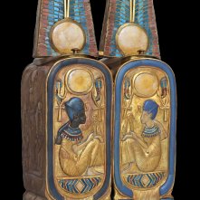 Tutankhamon. L'ultima mostra: un'immagine di una scatola di profumo con intarsi d'oro e argento