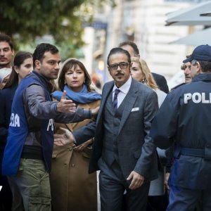 (Im)perfetti criminali: Claudio Gregori durante una scena