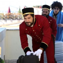 (Im)perfetti criminali: Filippo Scicchitano, Fabio Balsamo, Guglielmo Poggi in una scena