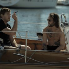 Terminal List: gli attori Chris Pratt e Taylor Kitsch in una foto della serie