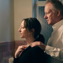 Hope: Stellan Skarsgård, Andrea Bræin Hovig in una sequenza del film