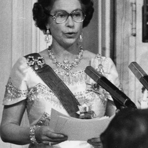 Elizabeth: la Regina Elisabetta II in una foto d'archivio