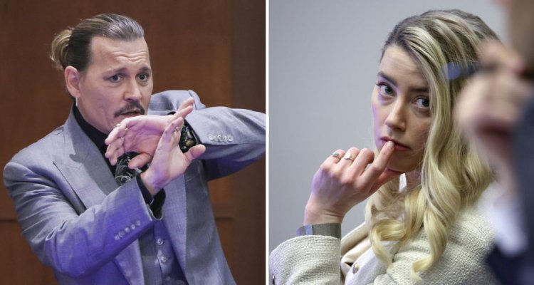 Amber Heard: "Johnny Depp mi ha aggredita durante la nostra luna di miele" Amber Heard: "Johnny Depp mi ha aggredita durante la nostra luna di miele"
