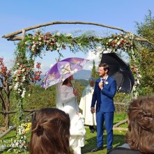 Toscana: una foto dal set