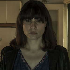 Esterno notte: Daniela Marra in una scena