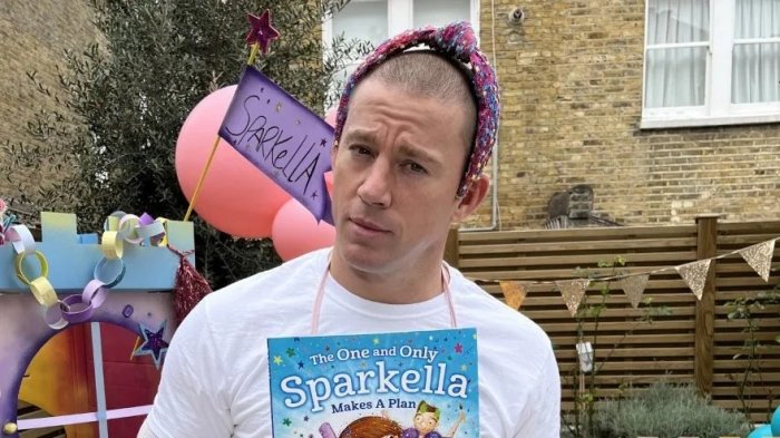 Channing Tatum star del film The One and Only Sparkella, tratto dal suo libro