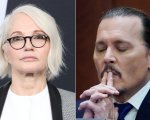 Ellen Barkin testimonia che Johnny Depp 'beveva sempre' e che le 'lanciò una bottiglia di vino'
