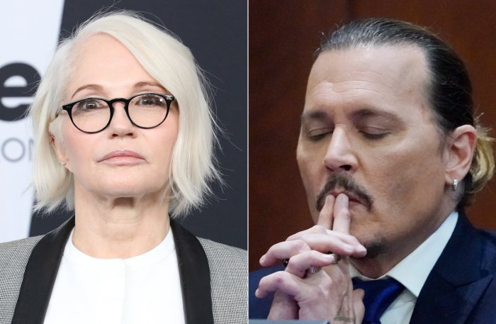 Ellen Barkin testimonia che Johnny Depp "beveva sempre" e che le "lanciò una bottiglia di vino"