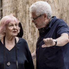 Solo per passione - Letizia Battaglia fotografa: Letizia Battaglia e Roberto Andò sul set