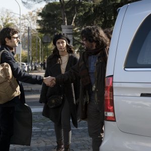 Con chi viaggi: Fabio Rovazzi, Pasquale Petrolo, Alessandra Mastronardi in una scena del film