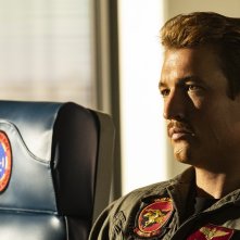 Top Gun: Maverick, Miles Teller in una scena