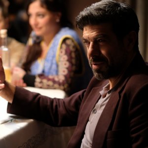 Nostalgia: Pierfrancesco Favino durante un momento del film