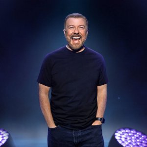 Ricky Gervais: SuperNature, una scena dello speciale