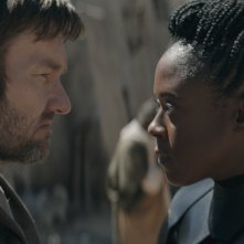 Obi-Wan Kenobi: Moses Ingram e Joel Edgerton in una foto della serie