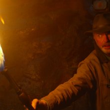 Jurassic World: Il Dominio, Sam Neill durante una scena del film