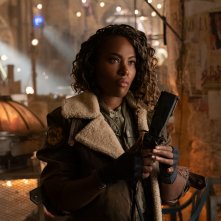 Jurassic World: Il Dominio, DeWanda Wise durante una scena