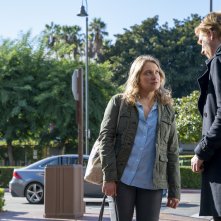 Run - Fuga d'amore: Merritt Wever e Domhnall Gleeson in una scena
