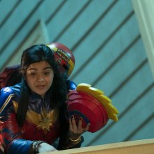 Ms. Marvel: Iman Vellani in un momento della serie Disney+