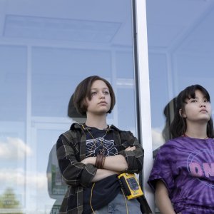 Paper Girls: una foto di scena