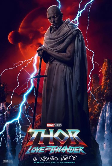 Christian Bale Gorr The God Butcher Thor Love And Thunder Poster