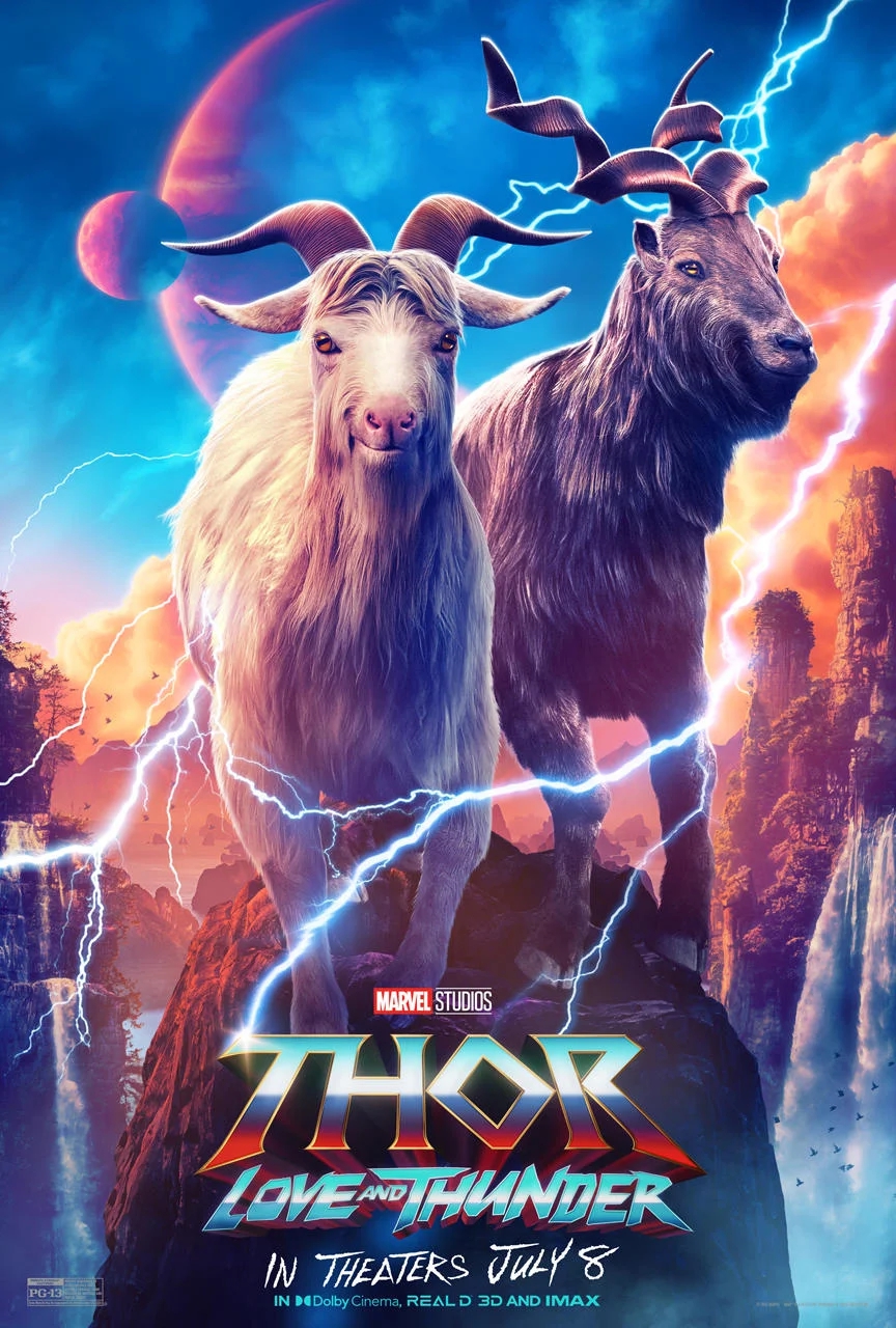 Toothgrinder Toothgnasher Thor Love And Thunder Poster