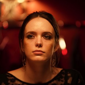 Amanti: Stacy Martin durante una scena