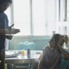 Christian 2: Edoardo Pesce e Silvia D'Amico in una scena