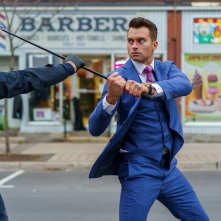 The Man From Toronto: una scena del film