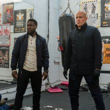 The Man From Toronto:  Woody Harrelson e Kevin Hart in una scena