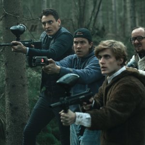 Blasted - In due contro gli alieni: una scena d'azione