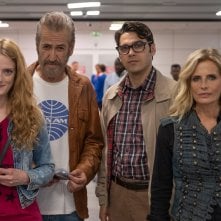 La mia ombra è tua: Marco Giallini, Isabella Ferrari, Anna Manuelli, Giuseppe Maggio in una scena del film