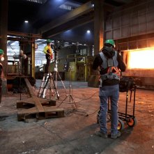 Le voci sole: una foto sul set